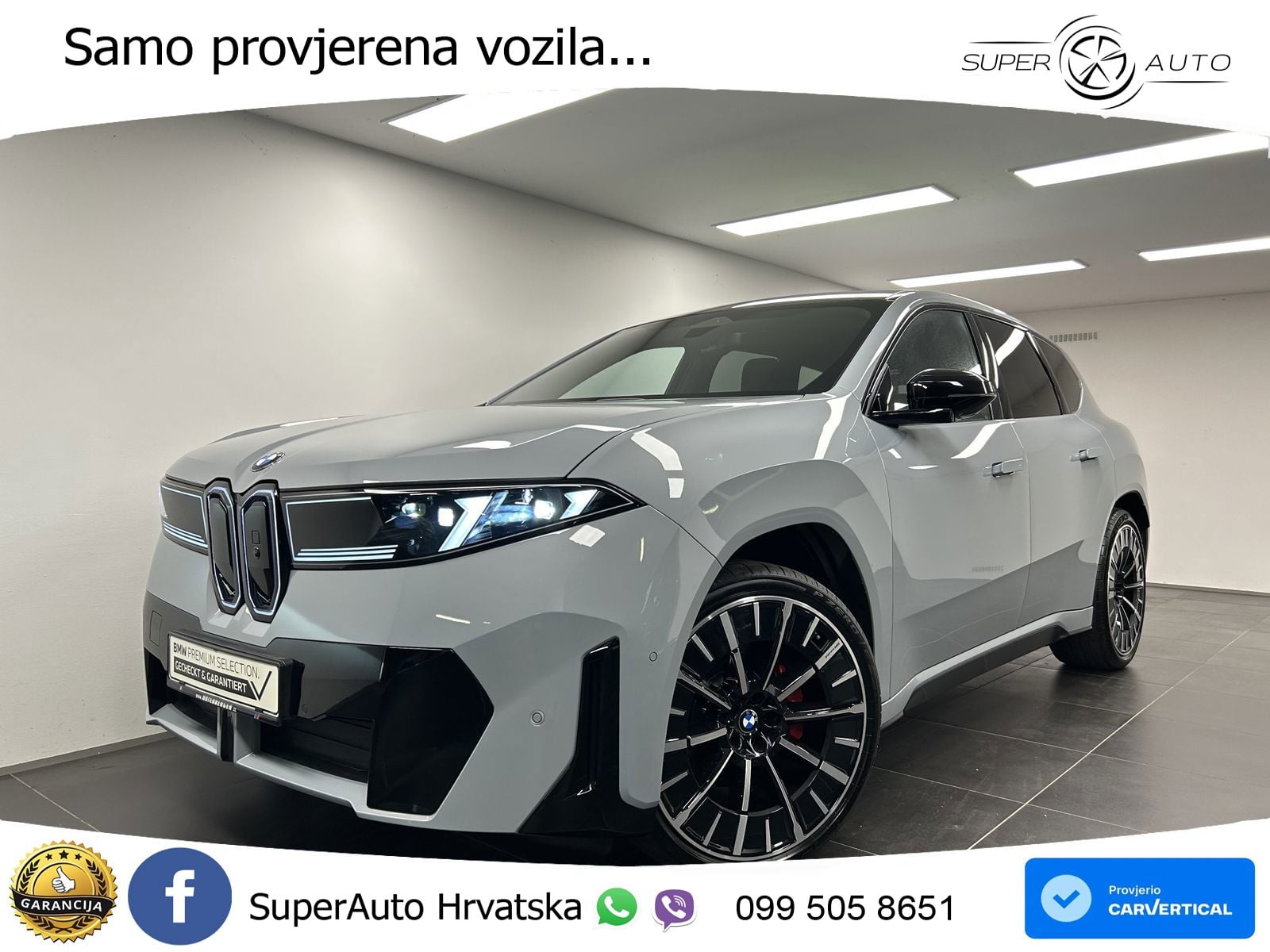 BMW iX3 50 108.7 kWh (469 KS) xDrive M Sport LED+GR SJED+ACC