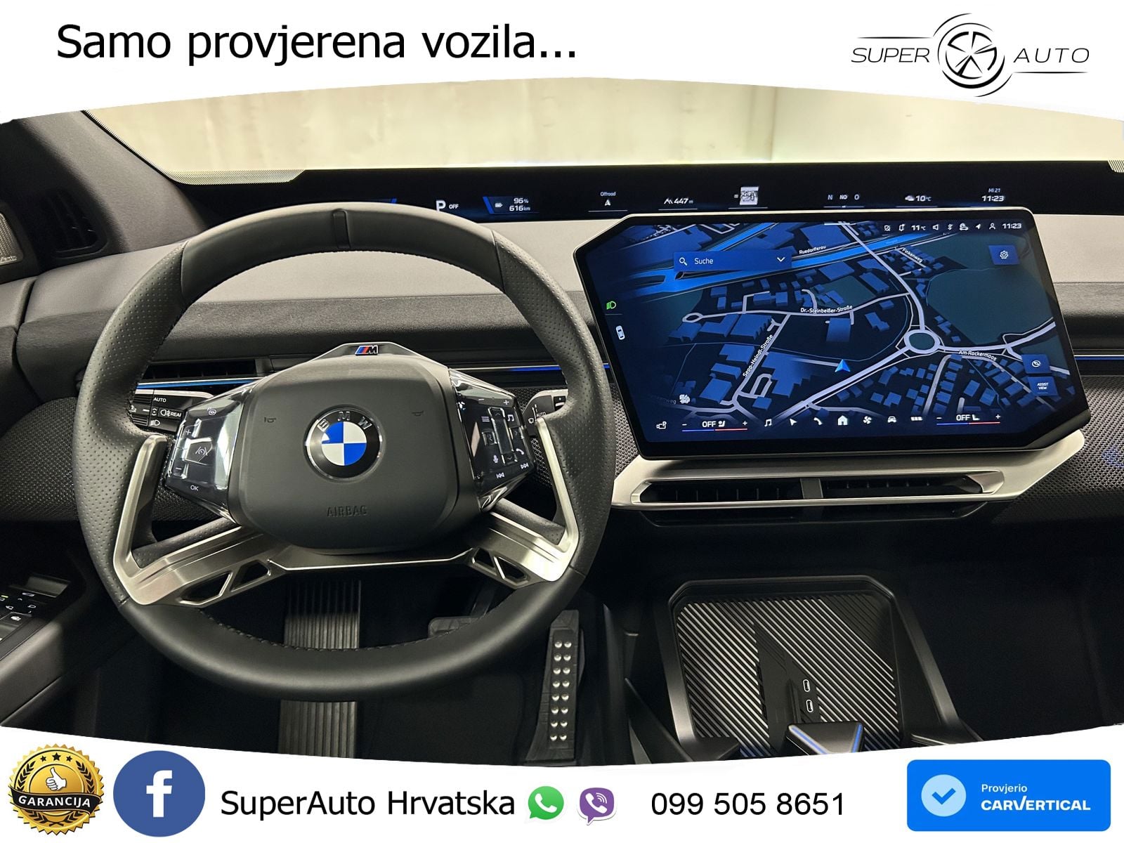 BMW iX3 50 108.7 kWh (469 KS) xDrive M Sport LED+GR SJED+ACC