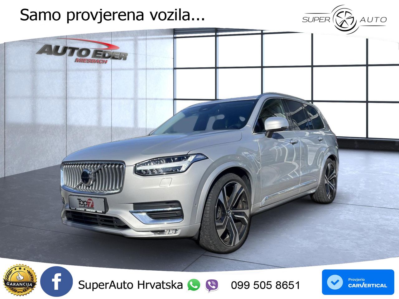 Volvo XC90 2.0 B5 Diesel AWD Automatic LED+GR SJED+ACC