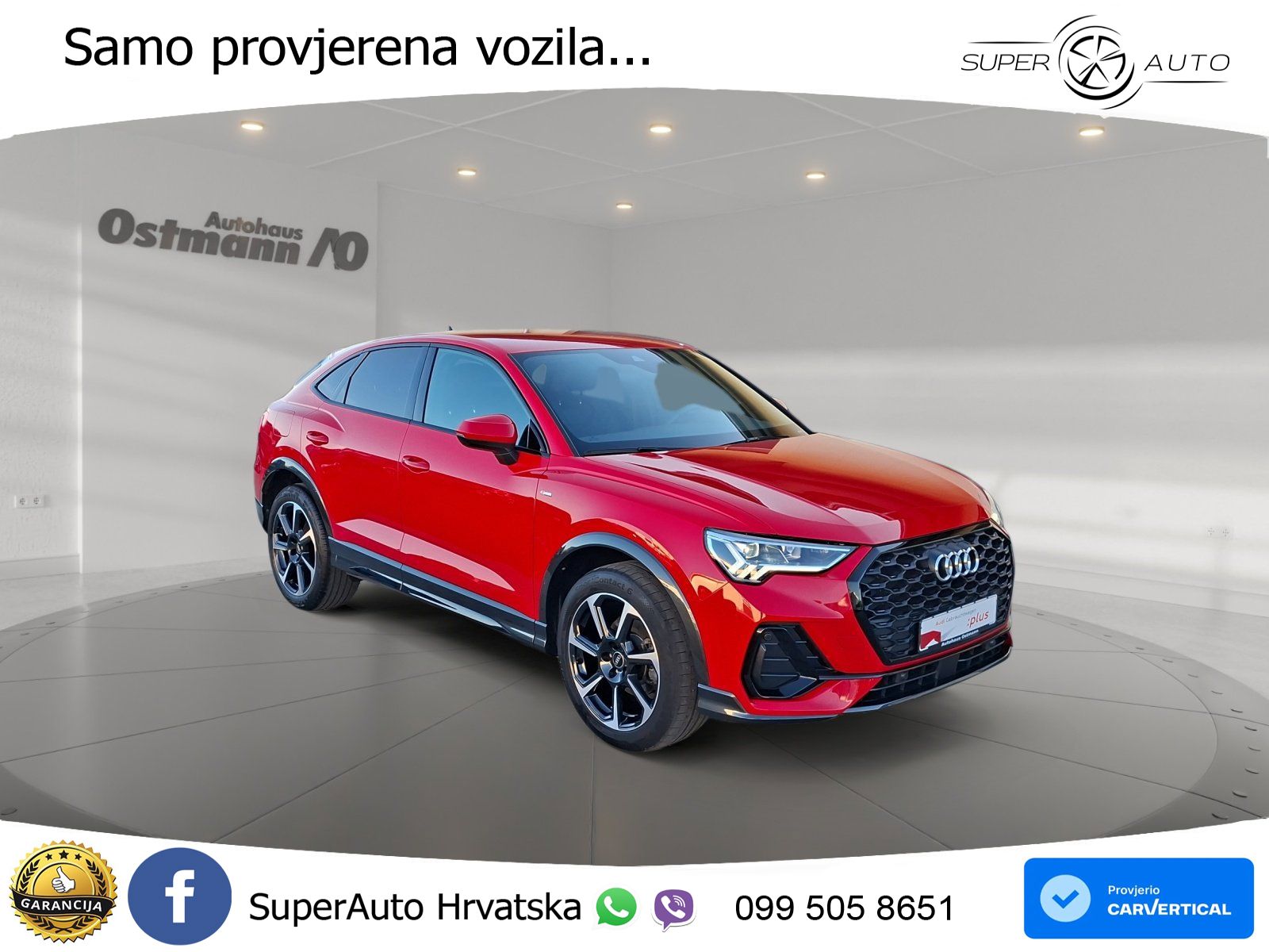 Audi Q3 II Sportback 35 TFSI (150 KS) S tronic S line LED+GR SJED+ACC