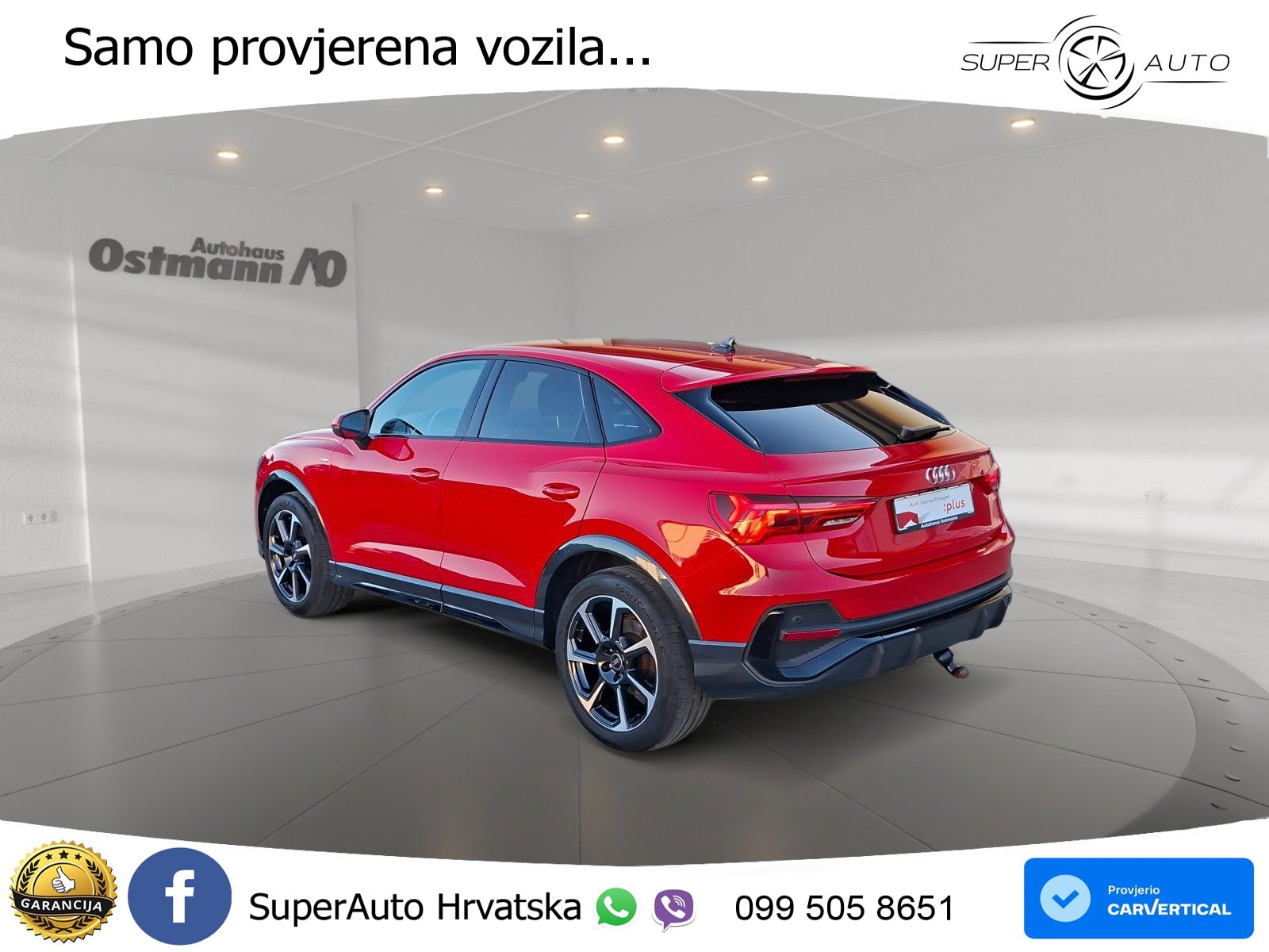 Audi Q3 II Sportback 35 TFSI (150 KS) S tronic S line LED+GR SJED+ACC