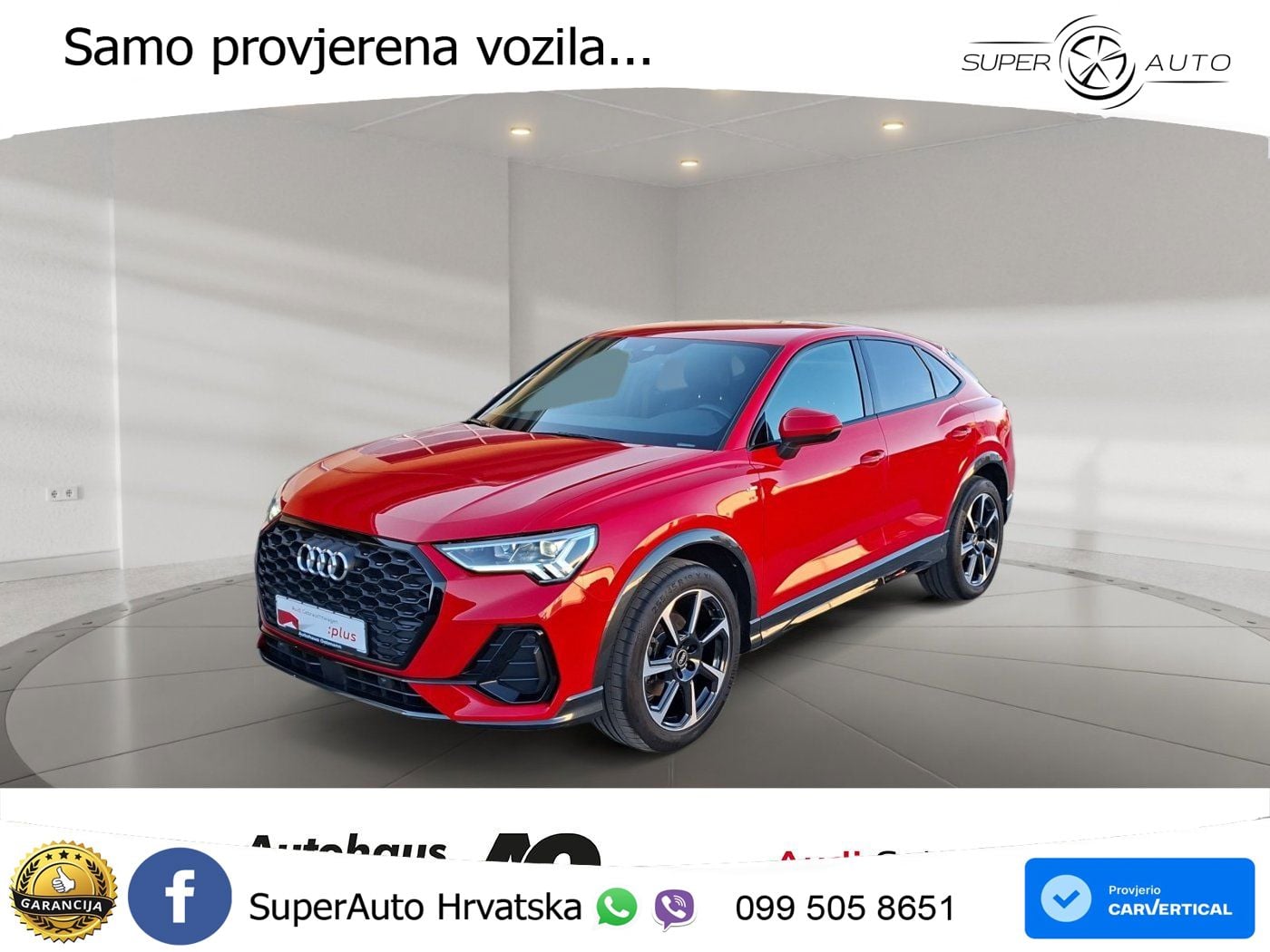 Audi Q3 II Sportback 35 TFSI (150 KS) S tronic S line LED+GR SJED+ACC