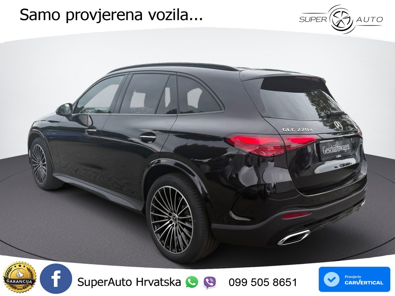 Mercedes GLC 220d (197 KS) 4MATIC 9G-TRONIC AMG ACC+GR SJED+360+PANO