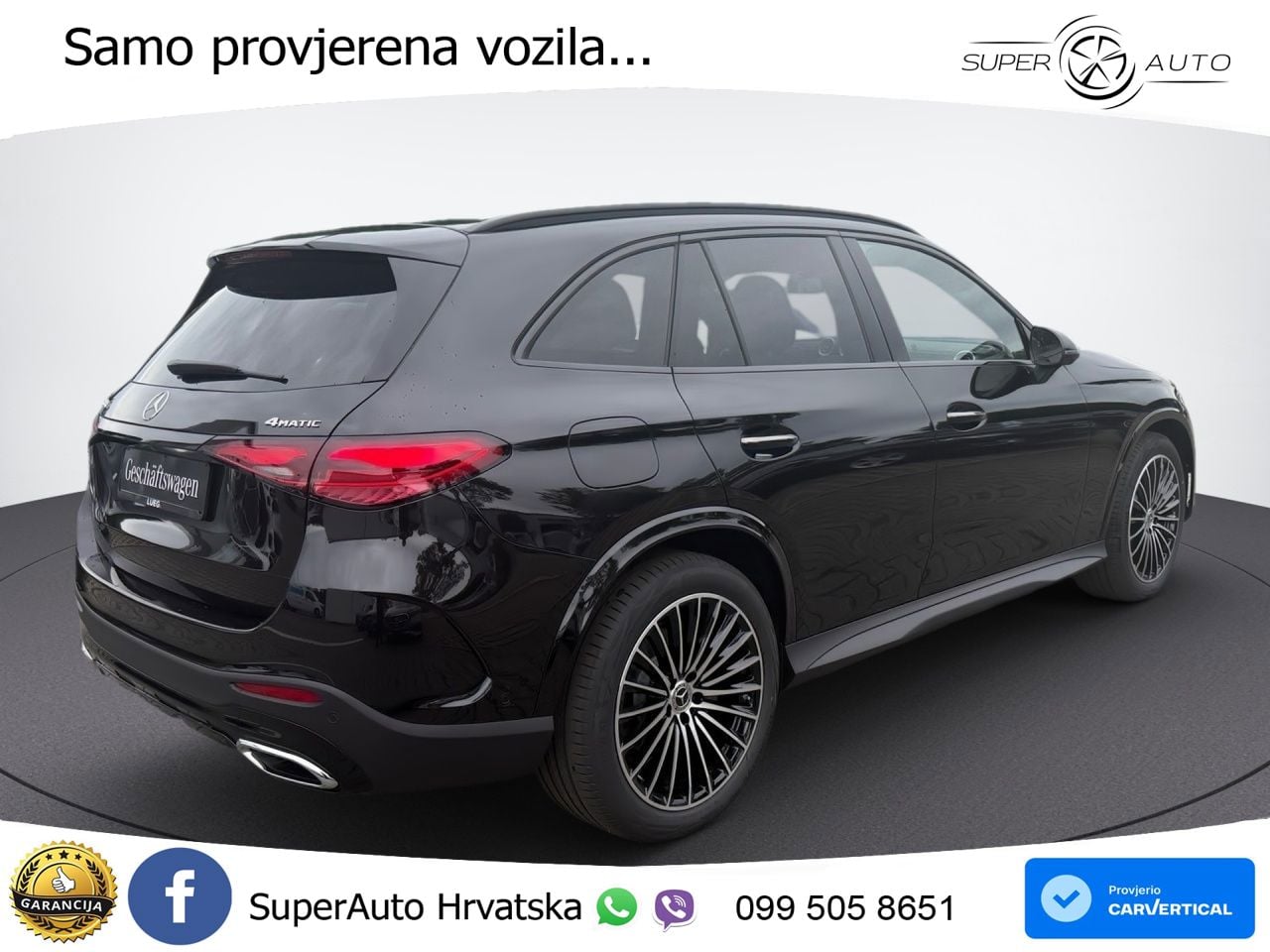 Mercedes GLC 220d (197 KS) 4MATIC 9G-TRONIC AMG ACC+GR SJED+360+PANO