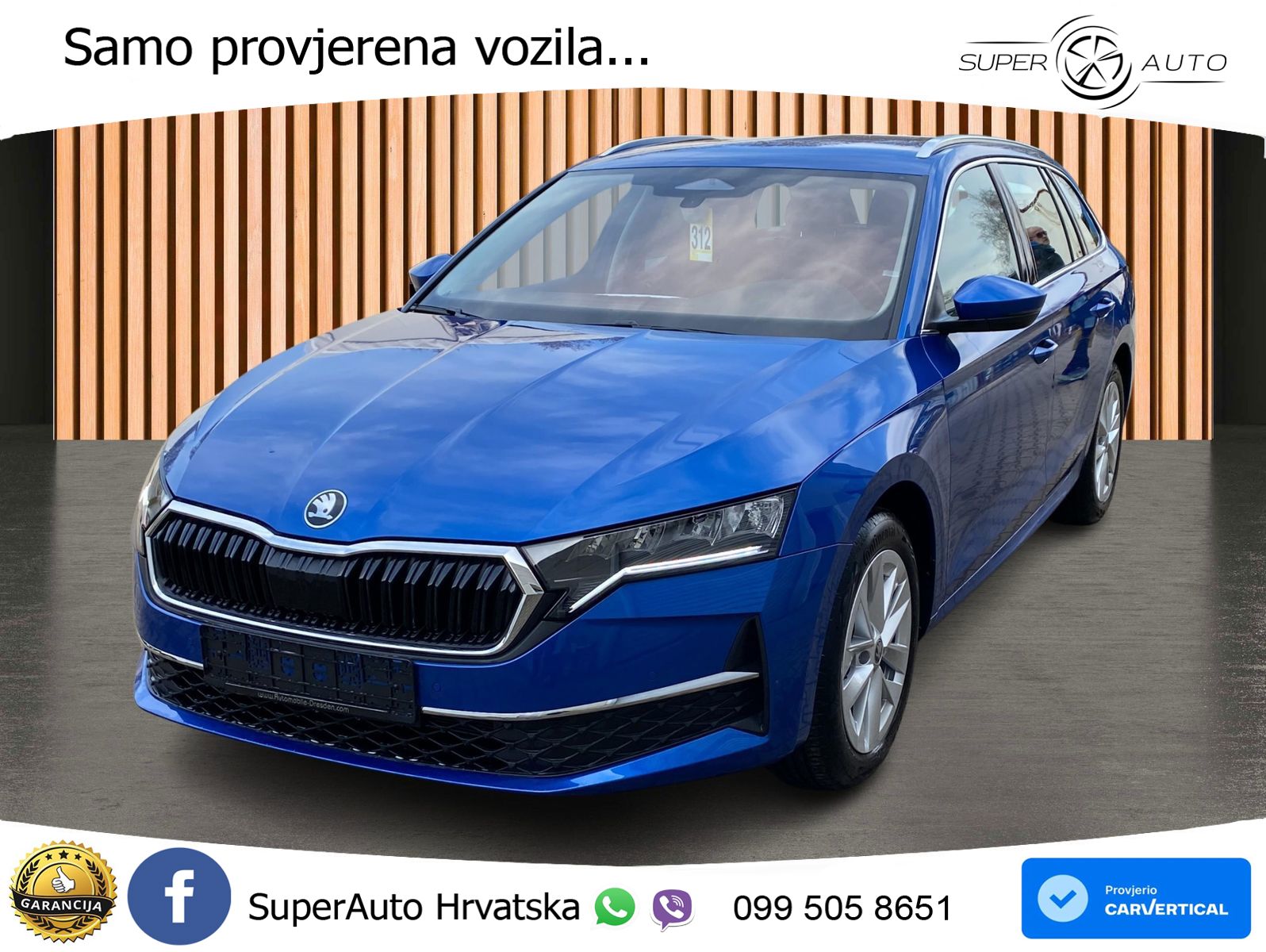 Škoda Octavia Combi 2.0 TDI (150 KS) DSG Selection LED+GR SJED+ACC