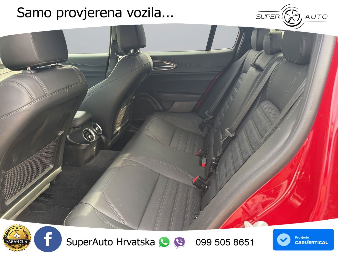 Alfa Romeo Giulia Quadrifoglio 2.9 V6 Bi-Turbo (520 KS) Automatic LED+GR SJED+ACC