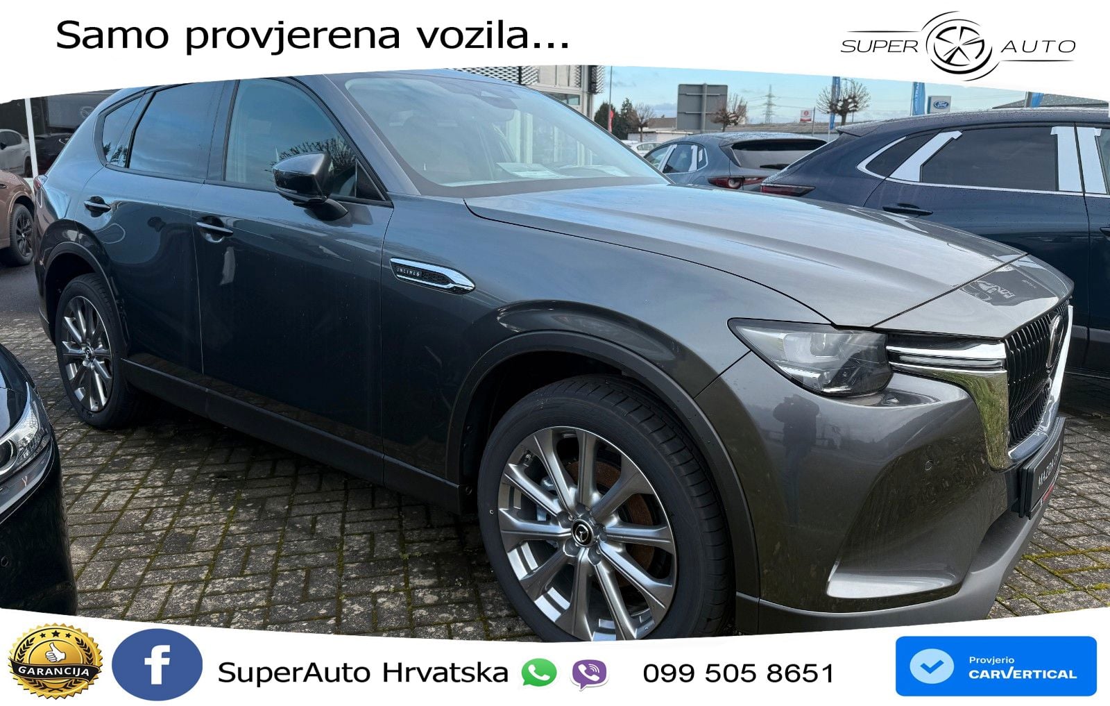 Mazda CX-60 3.3 e-Skyactiv D (254 KS) AWD Automatic LED+GR SJED+ACC