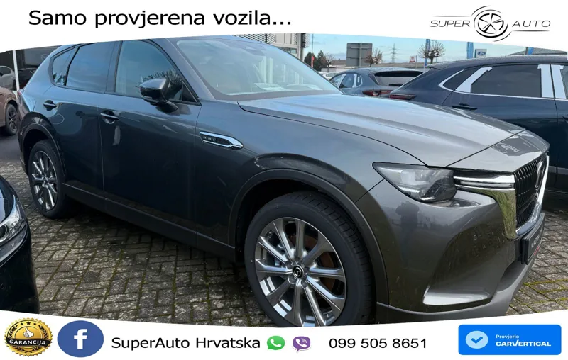 Mazda CX-60 3.3 e-Skyactiv D (254 KS) AWD Automatic LED+GR SJED+ACC