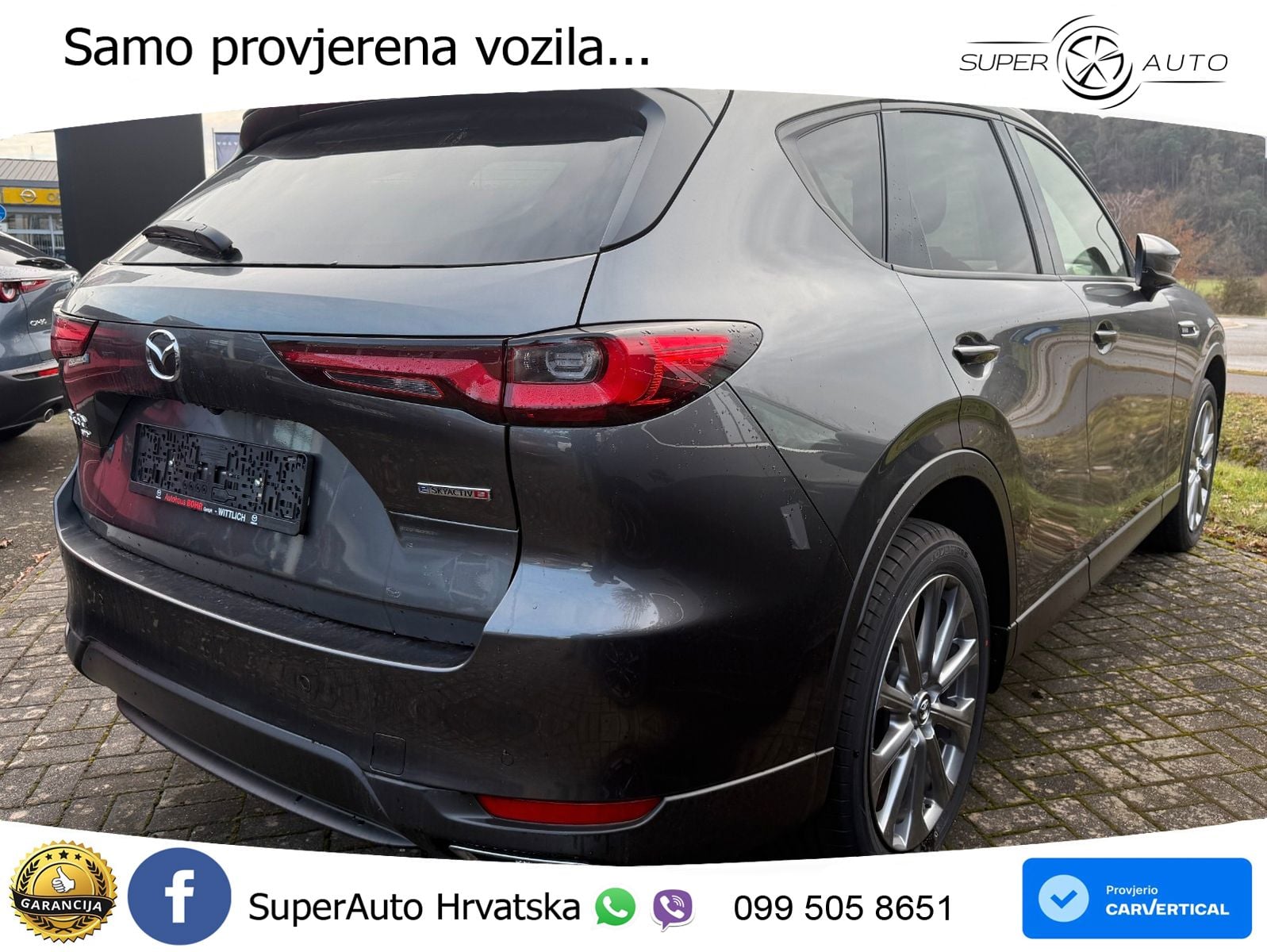 Mazda CX-60 3.3 e-Skyactiv D (254 KS) AWD Automatic LED+GR SJED+ACC