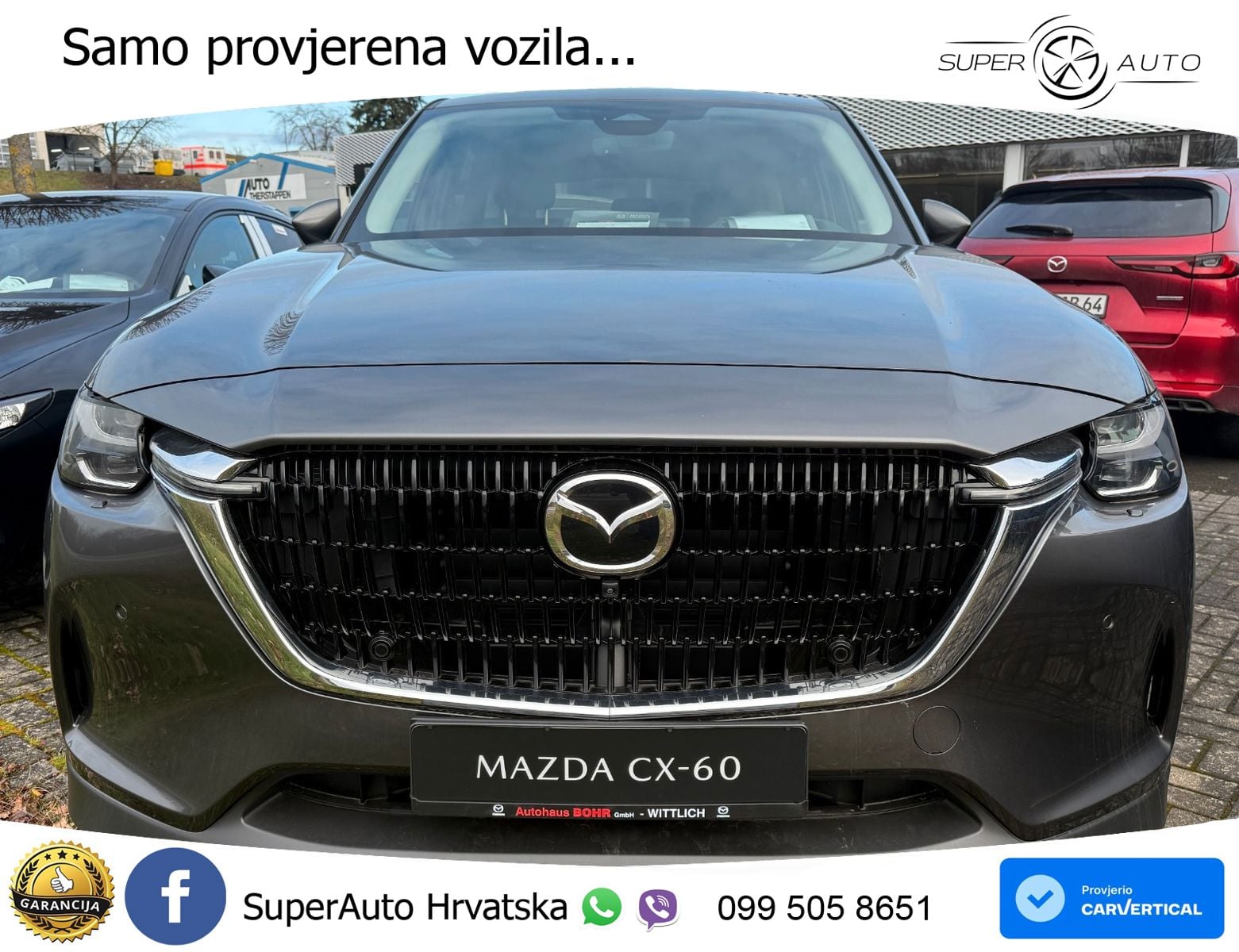 Mazda CX-60 3.3 e-Skyactiv D (254 KS) AWD Automatic LED+GR SJED+ACC