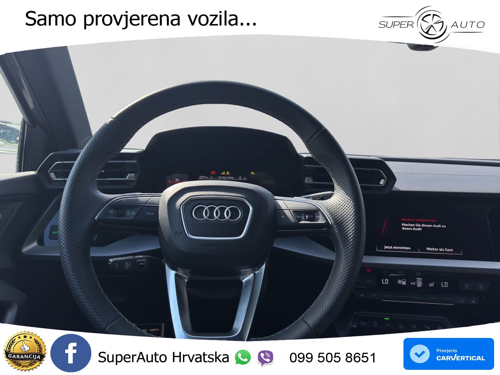 Audi A3 Sportback 40 TFSI e (204 KS) Plug-in Hybrid S tronic S line LED+GR SJED+ACC