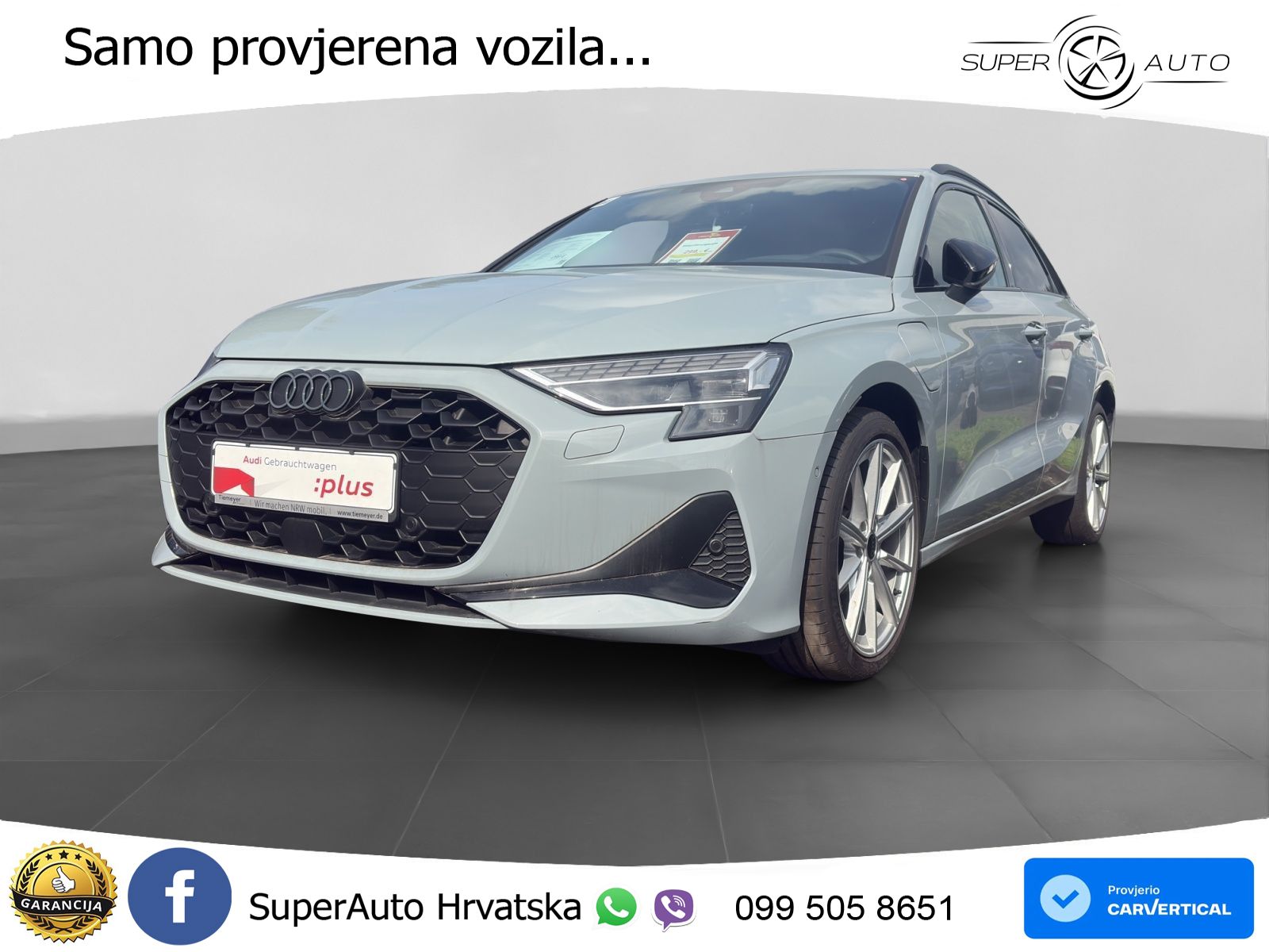Audi A3 Sportback 40 TFSI e (204 KS) Plug-in Hybrid S tronic S line LED+GR SJED+ACC