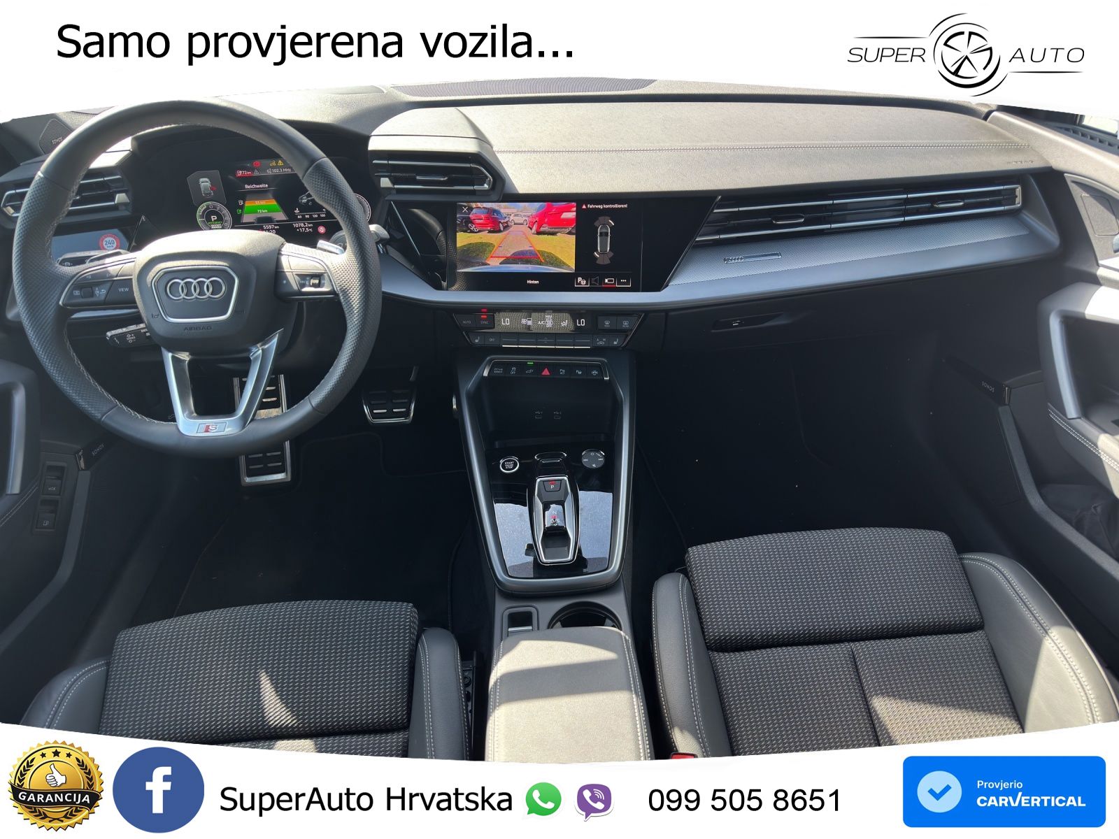 Audi A3 Sportback 40 TFSI e (204 KS) Plug-in Hybrid S tronic S line LED+GR SJED+ACC