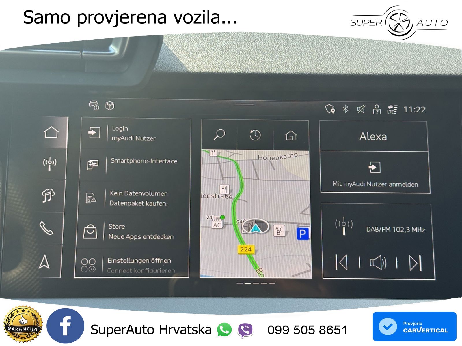 Audi A3 Sportback 40 TFSI e (204 KS) Plug-in Hybrid S tronic S line LED+GR SJED+ACC