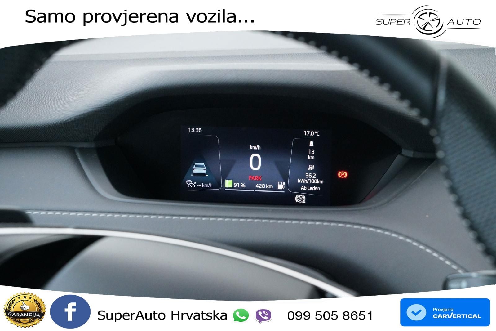 Škoda Enyaq iV 80 82 kWh (204 KS) SportLine LED+GR SJED+ACC