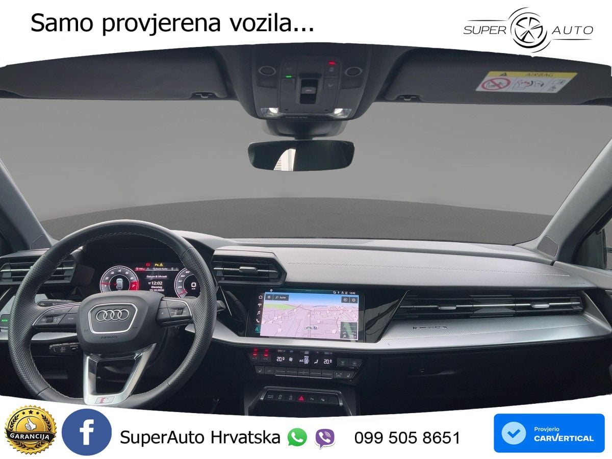 Audi S3 2.0 TFSI (310 KS) quattro S tronic MATRIX+GR SJED+KAM