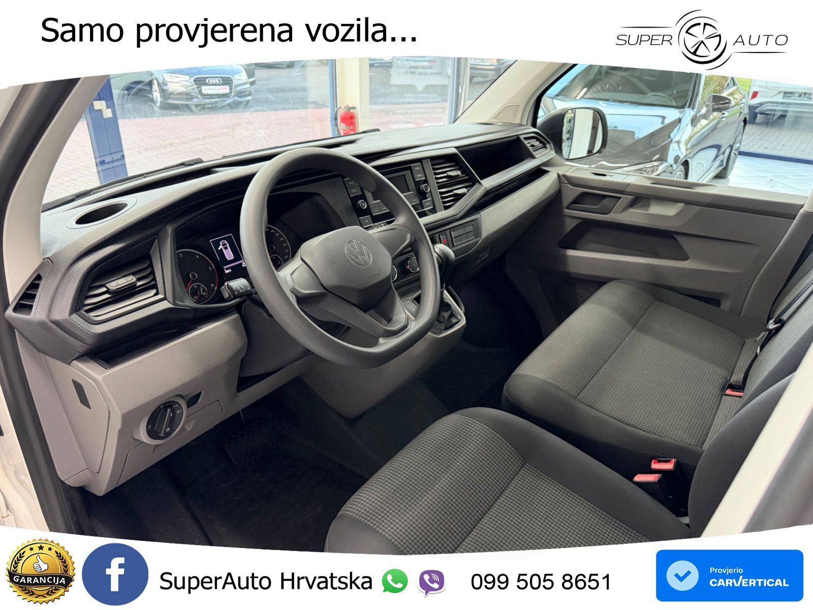 Volkswagen T6.1 Transporter Kasten FWD**1.Hand*Temp*LED** 150 KS