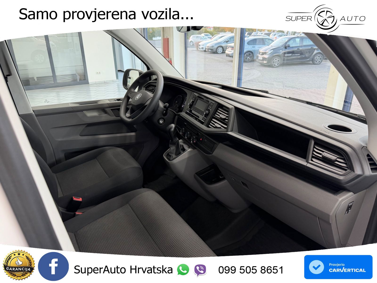 Volkswagen T6.1 Transporter Kasten FWD**1.Hand*Temp*LED** 150 KS