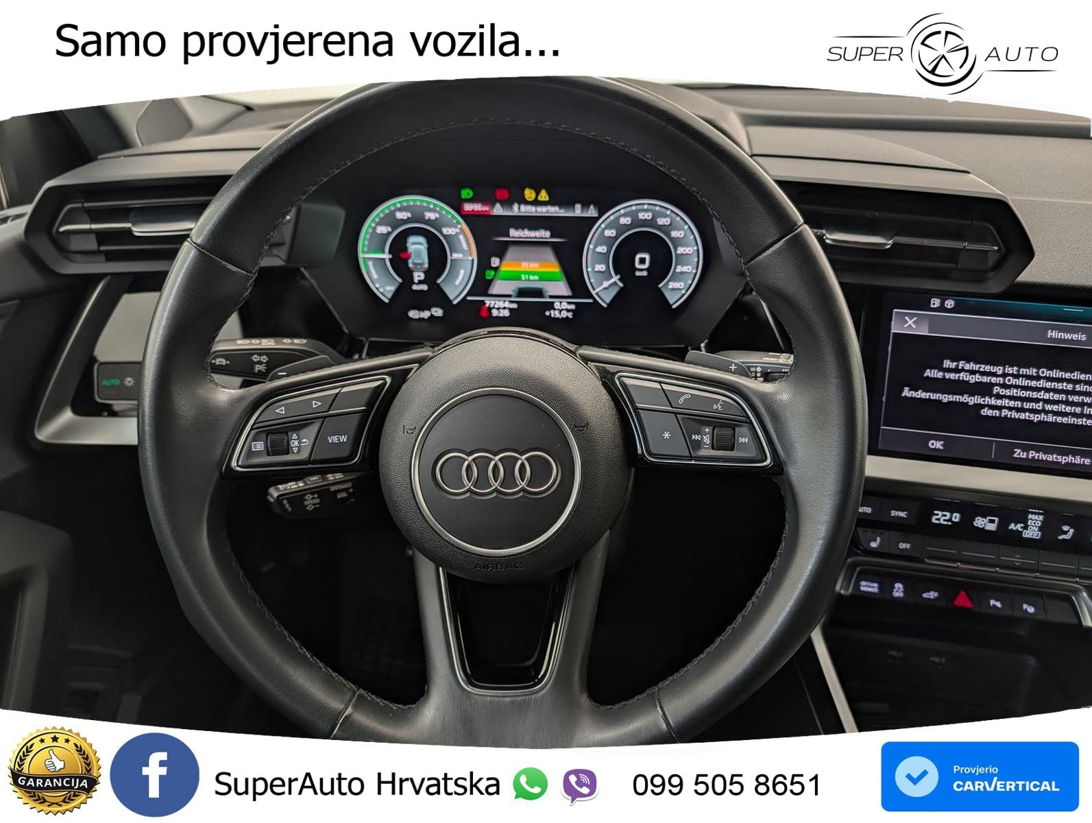 Audi A3 40 TFSIe (204 KS) S tronic advanced