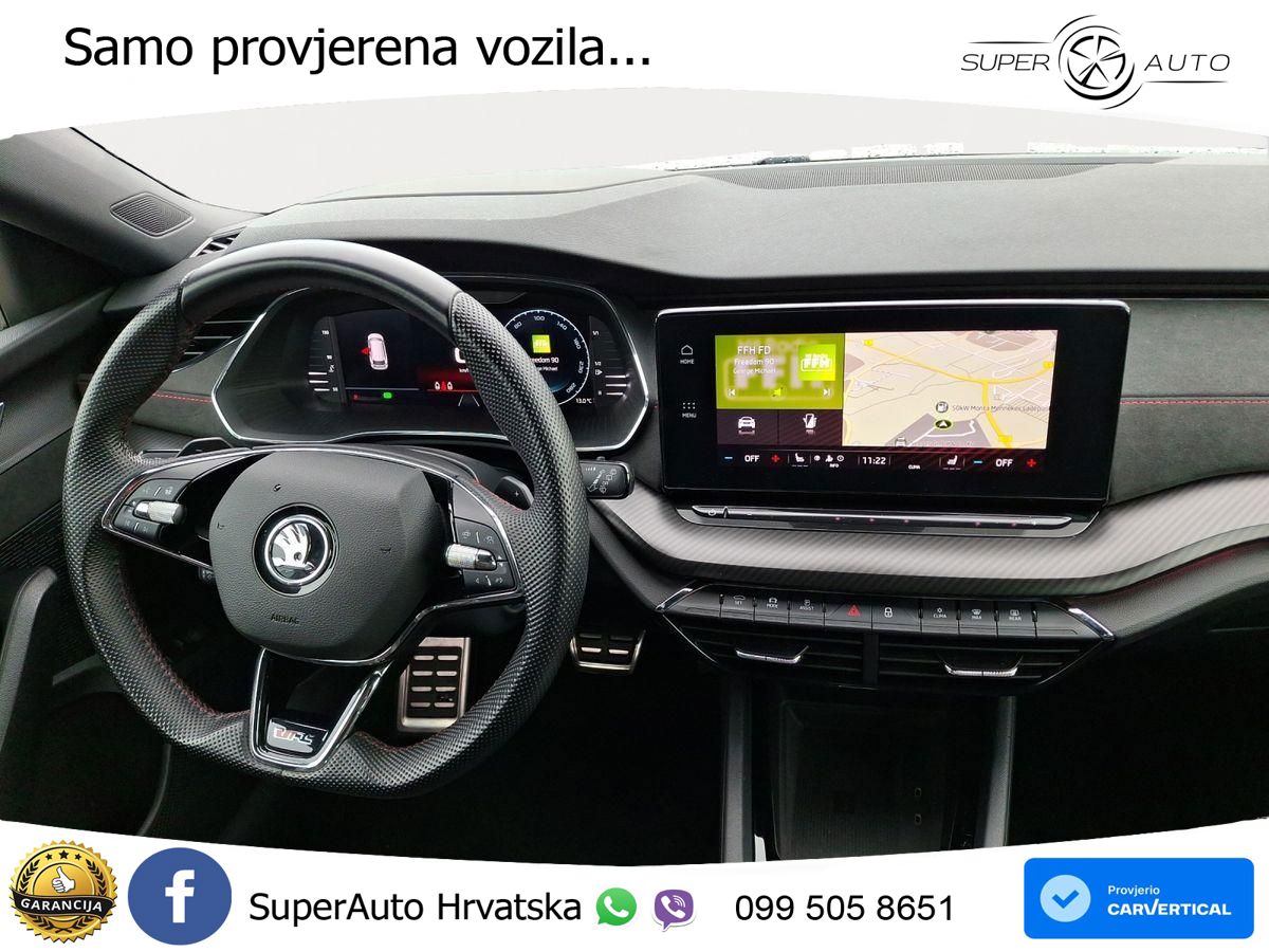 Škoda Octavia Combi RS 2.0 TDI (200 KS) DSG MATRIX+GR SJED+KAM