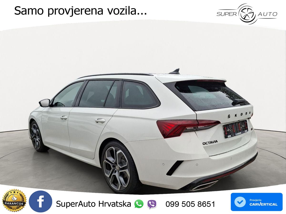 Škoda Octavia Combi RS 2.0 TDI (200 KS) DSG MATRIX+GR SJED+KAM