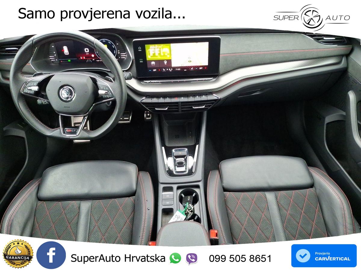 Škoda Octavia Combi RS 2.0 TDI (200 KS) DSG MATRIX+GR SJED+KAM