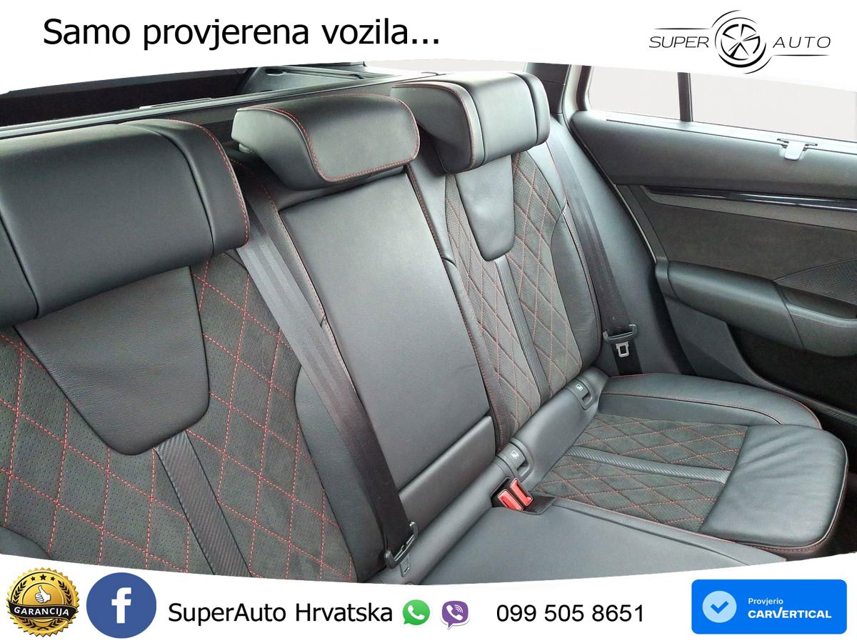 Škoda Octavia Combi RS 2.0 TDI (200 KS) DSG MATRIX+GR SJED+KAM