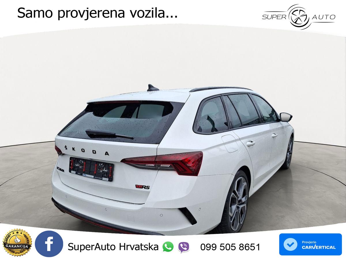 Škoda Octavia Combi RS 2.0 TDI (200 KS) DSG MATRIX+GR SJED+KAM