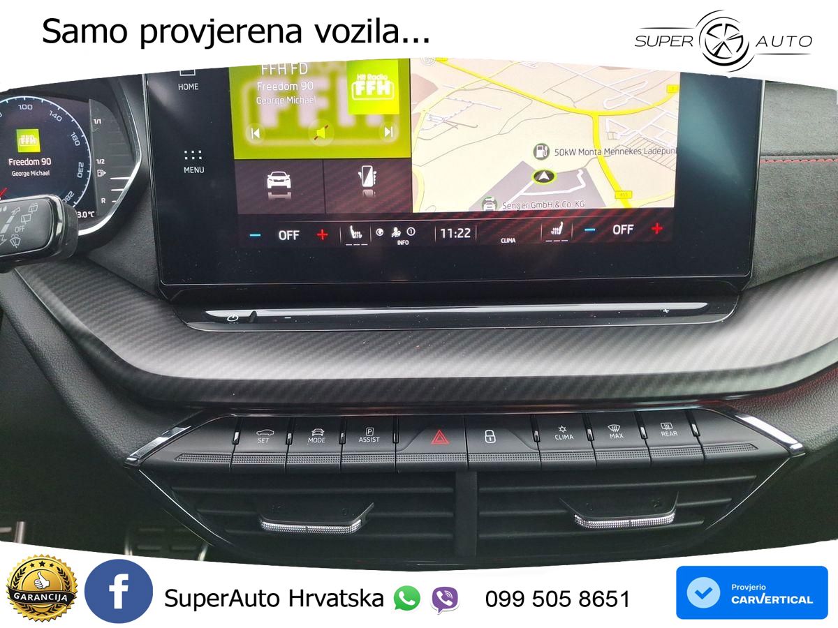Škoda Octavia Combi RS 2.0 TDI (200 KS) DSG MATRIX+GR SJED+KAM
