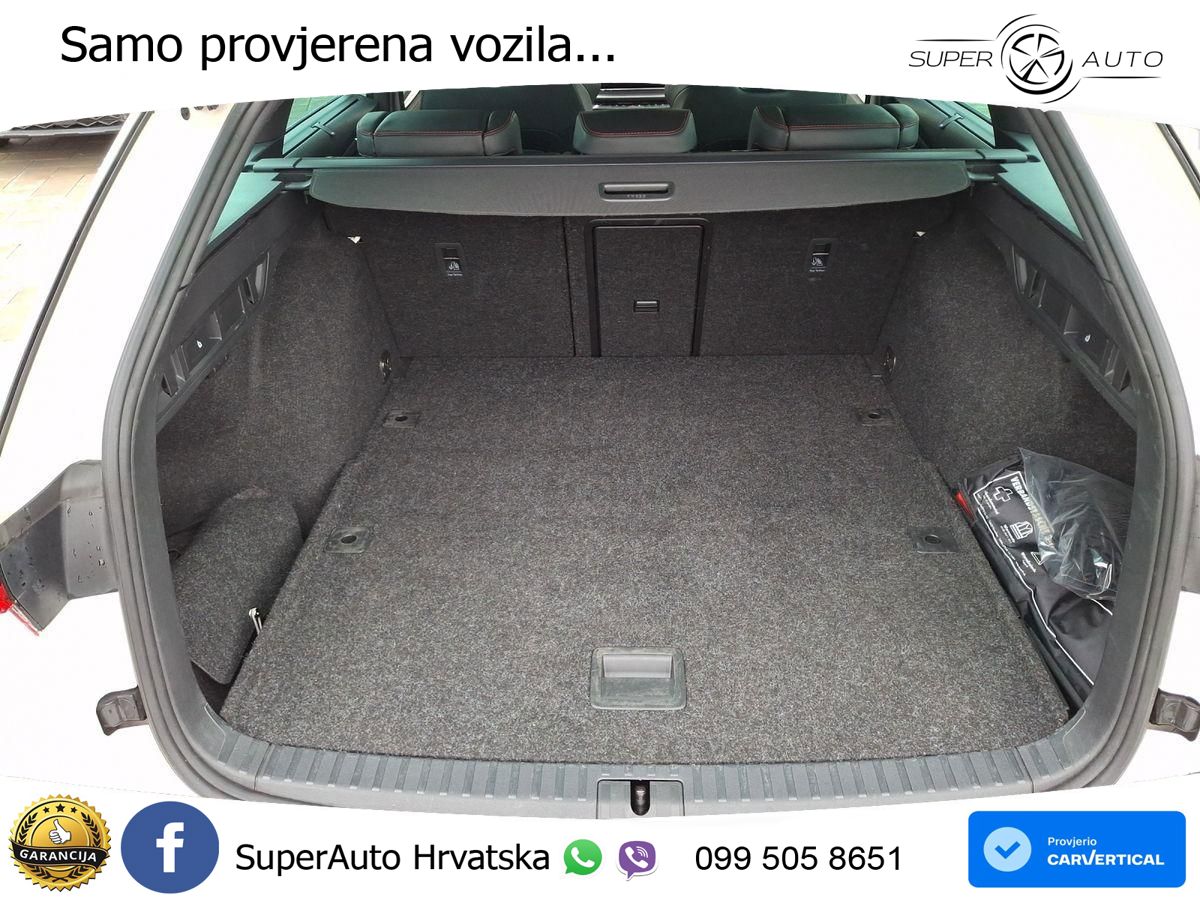 Škoda Octavia Combi RS 2.0 TDI (200 KS) DSG MATRIX+GR SJED+KAM