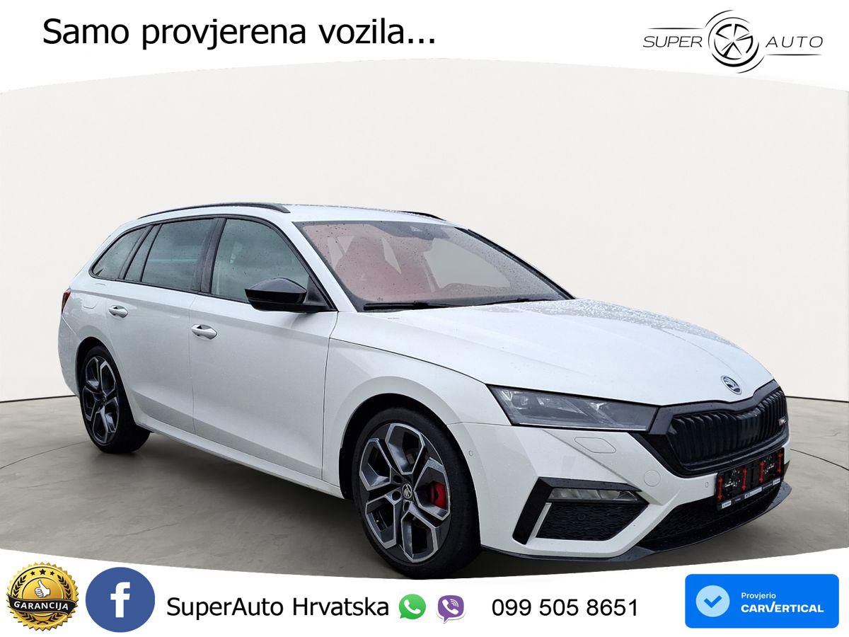 Škoda Octavia Combi RS 2.0 TDI (200 KS) DSG MATRIX+GR SJED+KAM