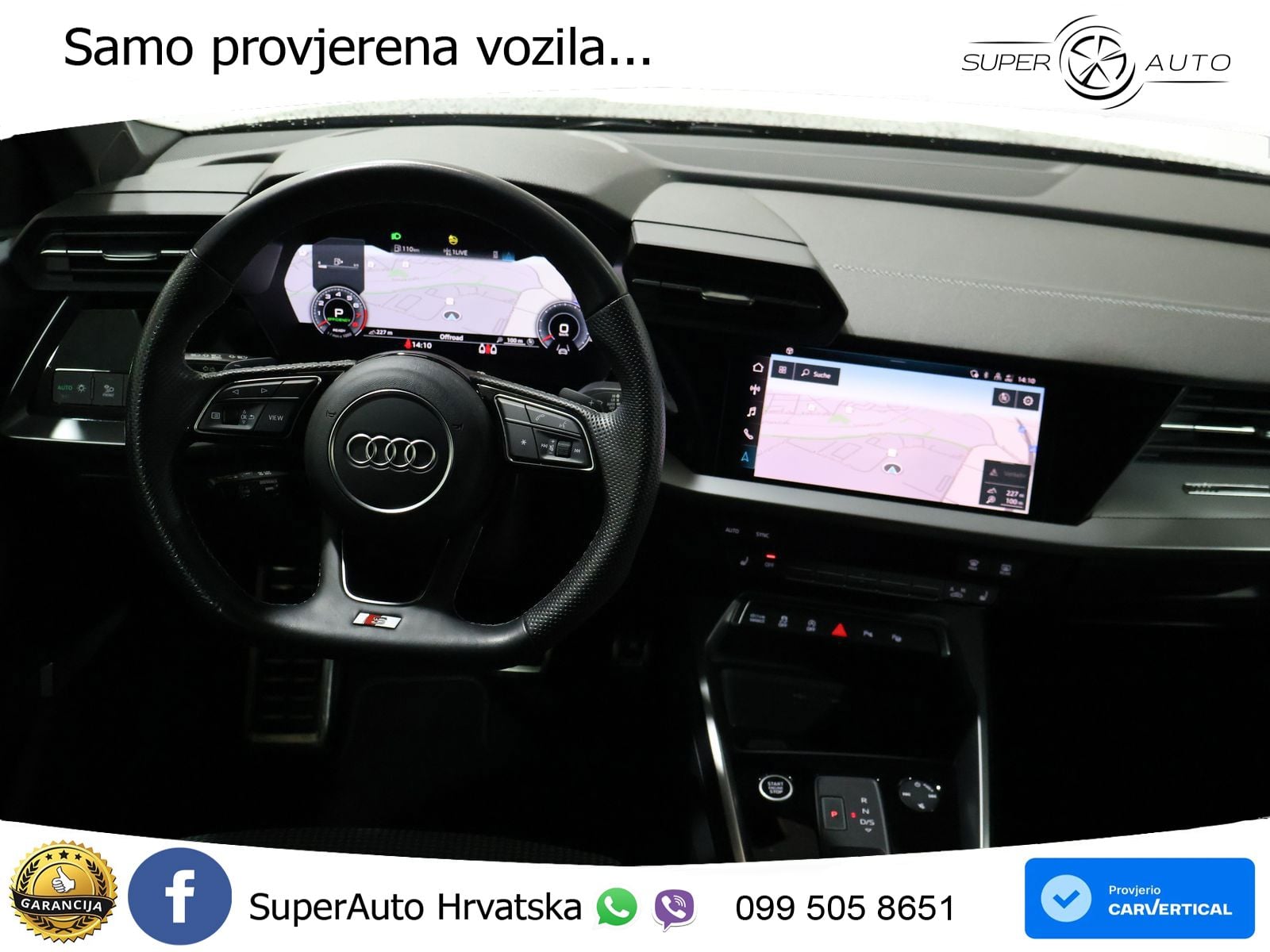 Audi A3 35 TFSI (150 KS) S tronic S line LED+GR SJED+ACC