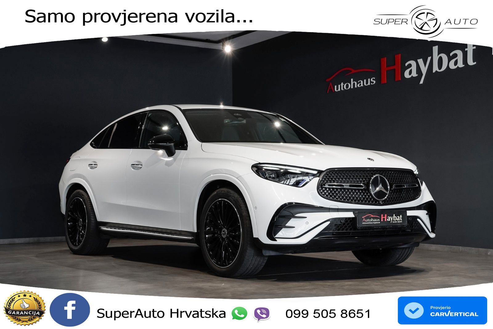Mercedes GLC Coupe 220d (197 KS) 4MATIC 9G-TRONIC LED+GR SJED+ACC