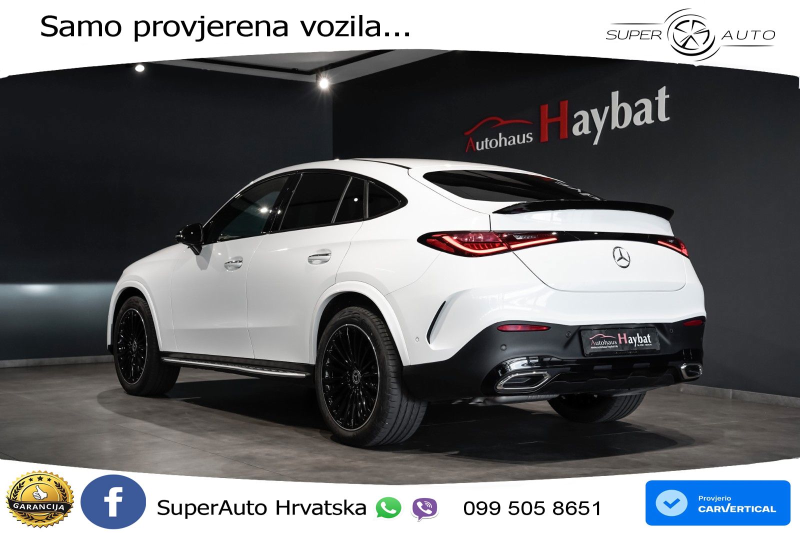 Mercedes GLC Coupe 220d (197 KS) 4MATIC 9G-TRONIC LED+GR SJED+ACC