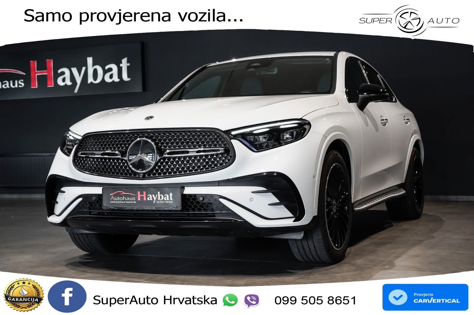 Mercedes GLC Coupe 220d (197 KS) 4MATIC 9G-TRONIC LED+GR SJED+ACC