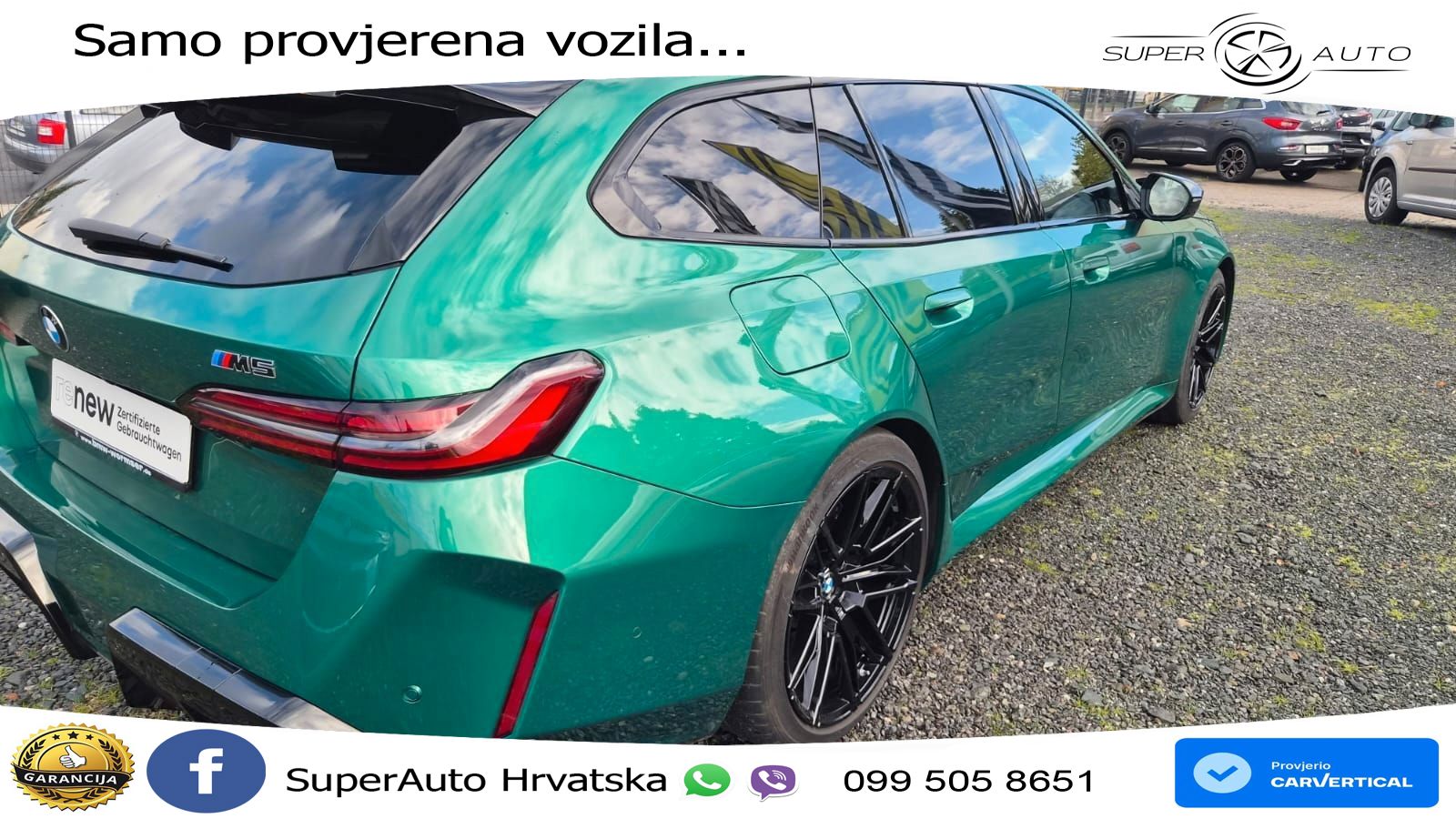 BMW M5 Touring 4.4 V8 (727 KS) xDrive Steptronic LED+GR SJED+ACC