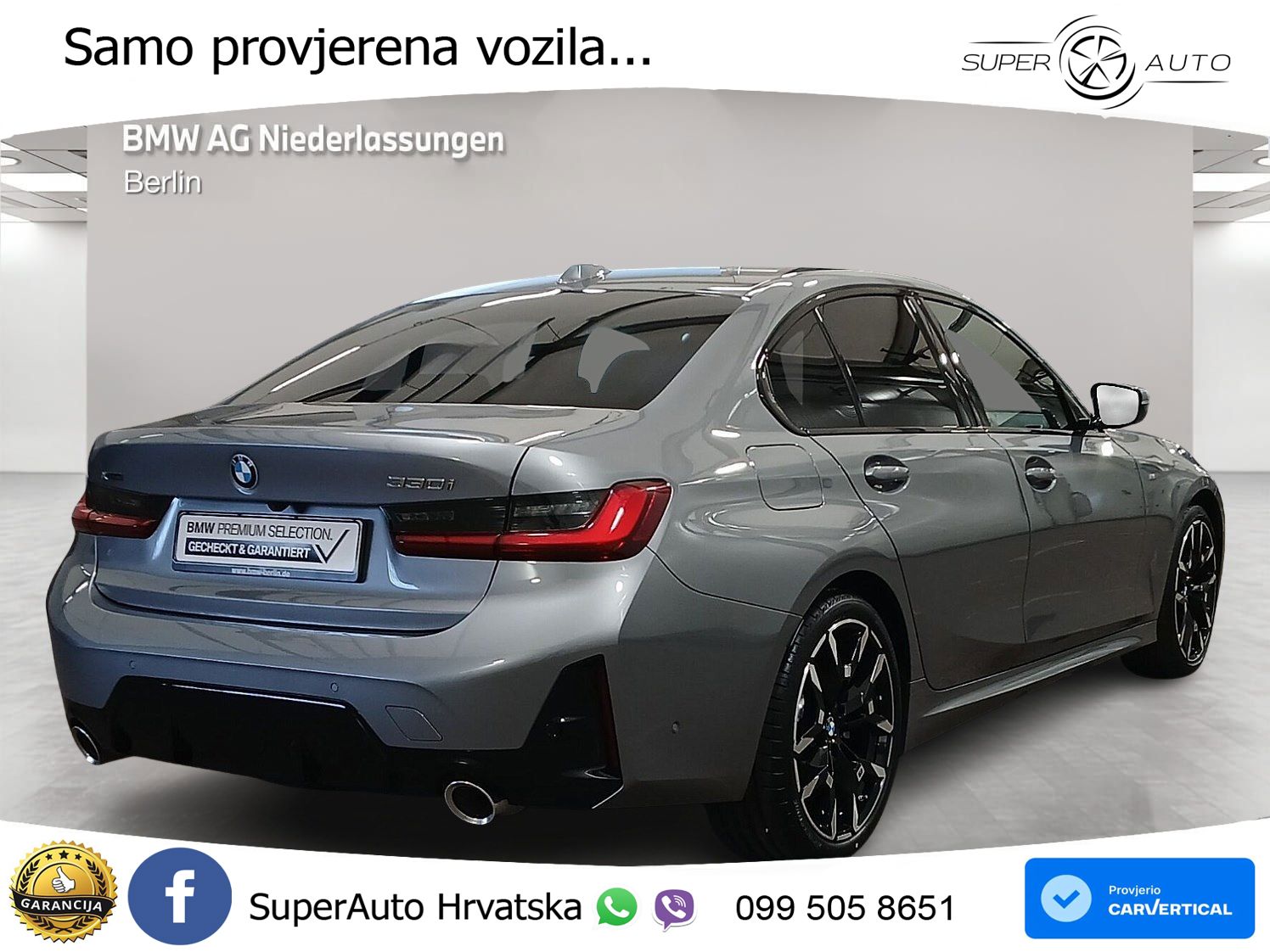 BMW 330i (245 KS) xDrive Steptronic M Sport LED+GR SJED+ACC
