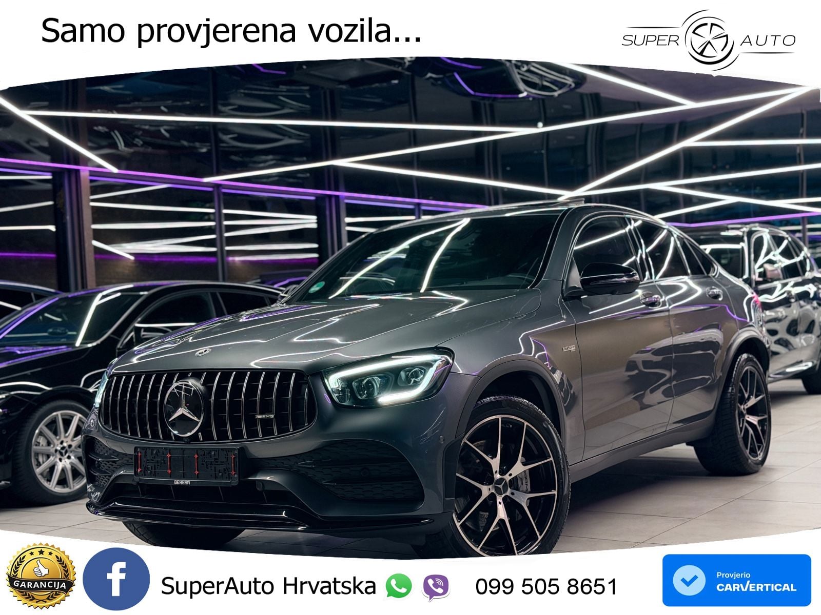 Mercedes GLC Coupe AMG 43 V6 (390 KS) 4MATIC TCT
