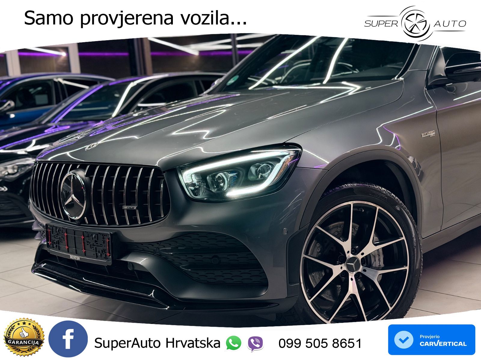 Mercedes GLC Coupe AMG 43 V6 (390 KS) 4MATIC TCT