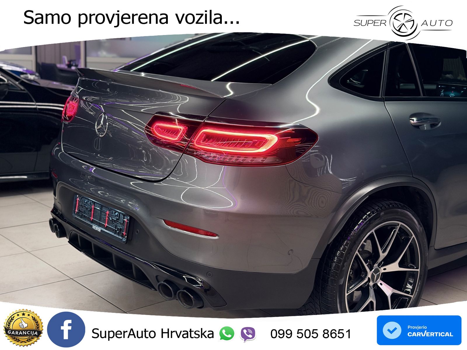 Mercedes GLC Coupe AMG 43 V6 (390 KS) 4MATIC TCT