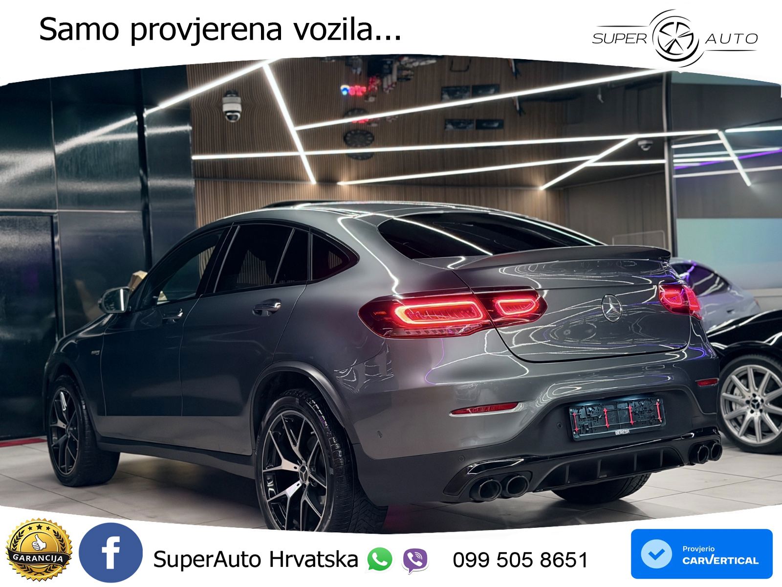 Mercedes GLC Coupe AMG 43 V6 (390 KS) 4MATIC TCT