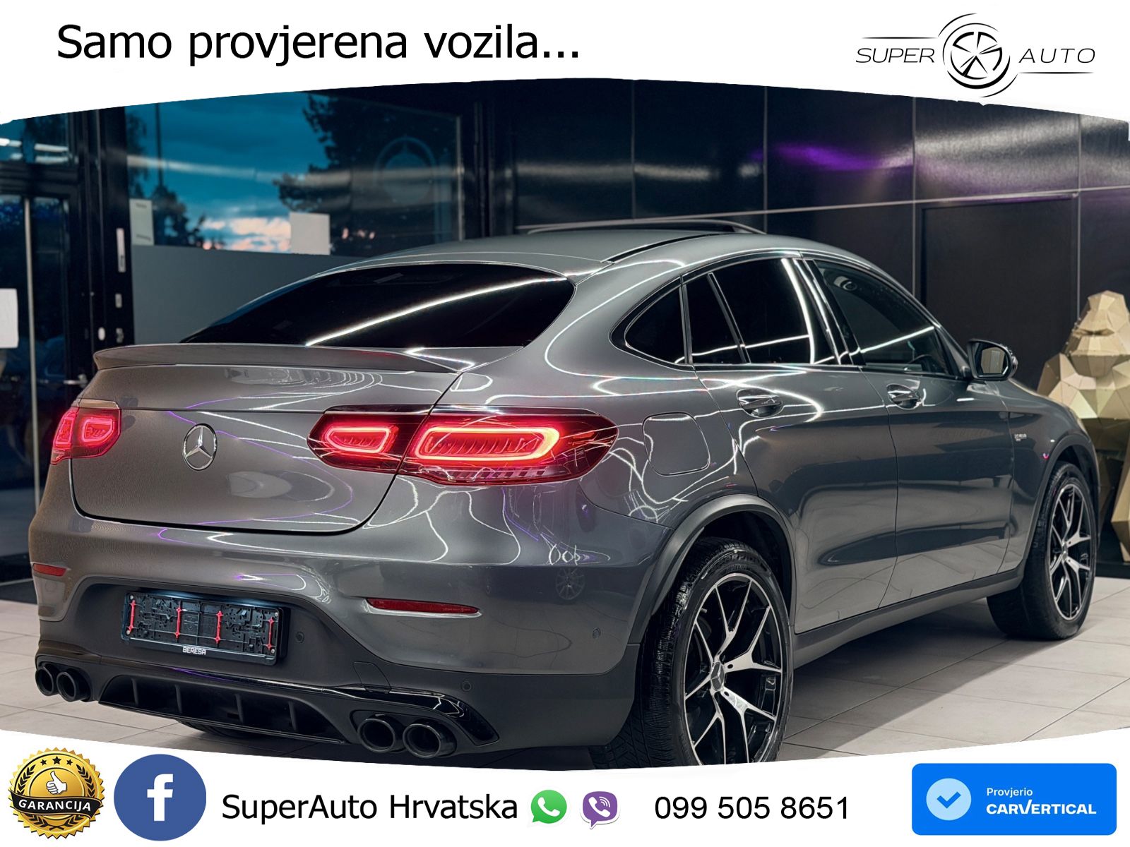 Mercedes GLC Coupe AMG 43 V6 (390 KS) 4MATIC TCT