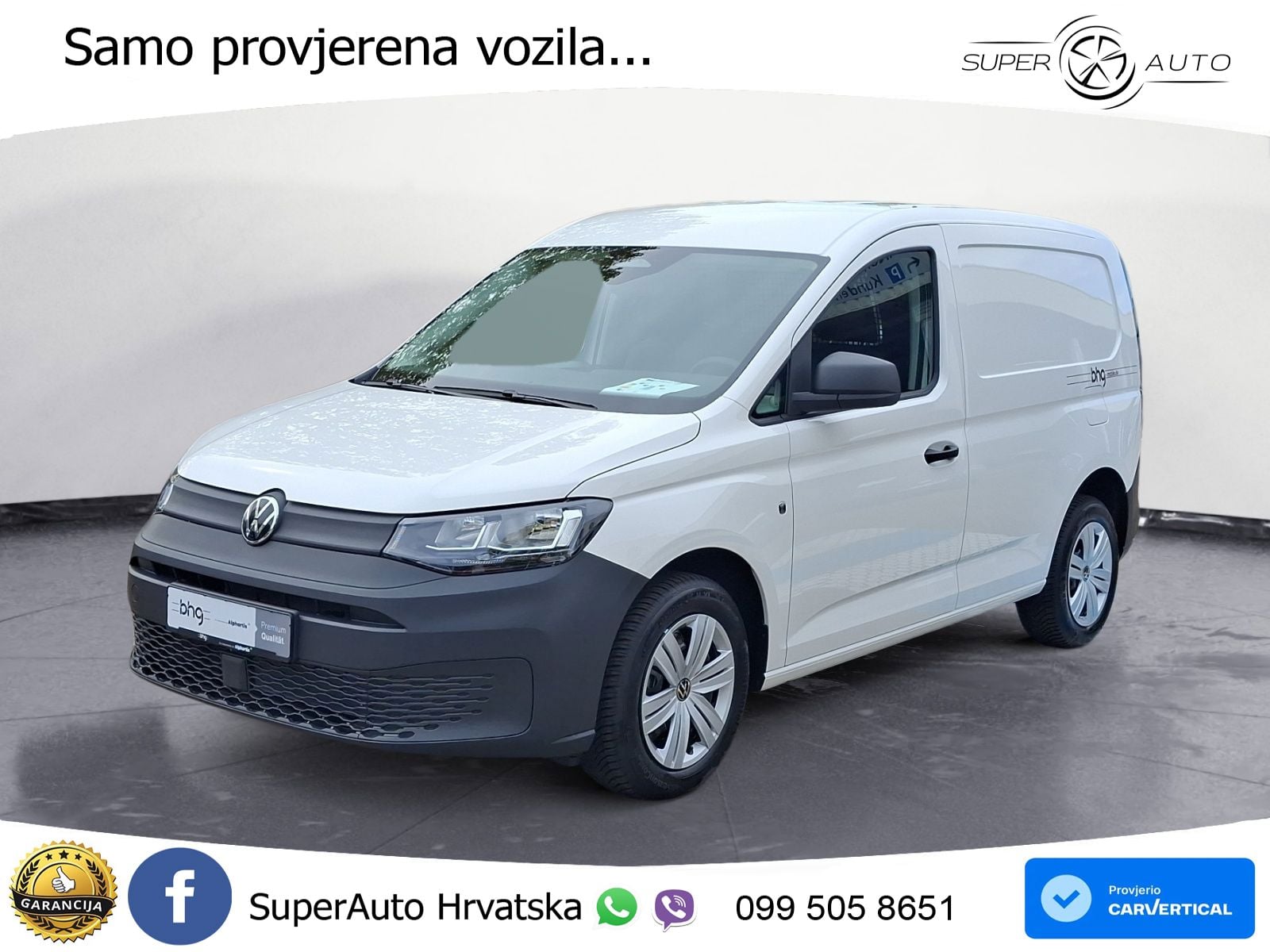 Volkswagen Caddy Cargo 1,5 l  TSI EU6 Frontant rieb 6-Gang 116 KS