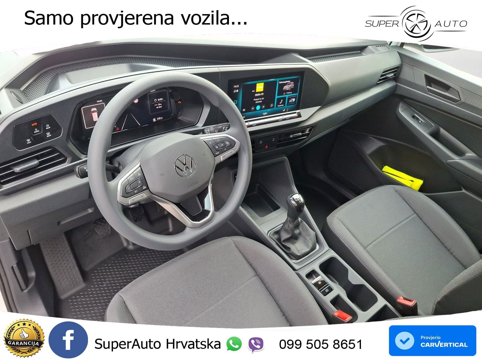 Volkswagen Caddy Cargo 1,5 l  TSI EU6 Frontant rieb 6-Gang 116 KS