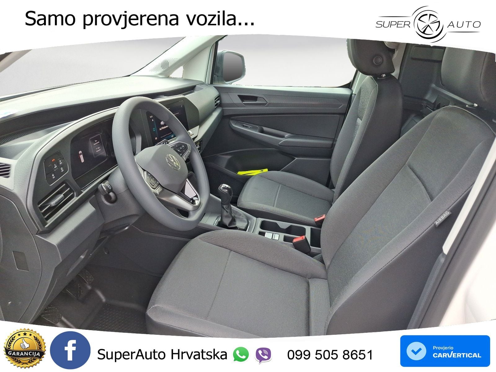 Volkswagen Caddy Cargo 1,5 l  TSI EU6 Frontant rieb 6-Gang 116 KS