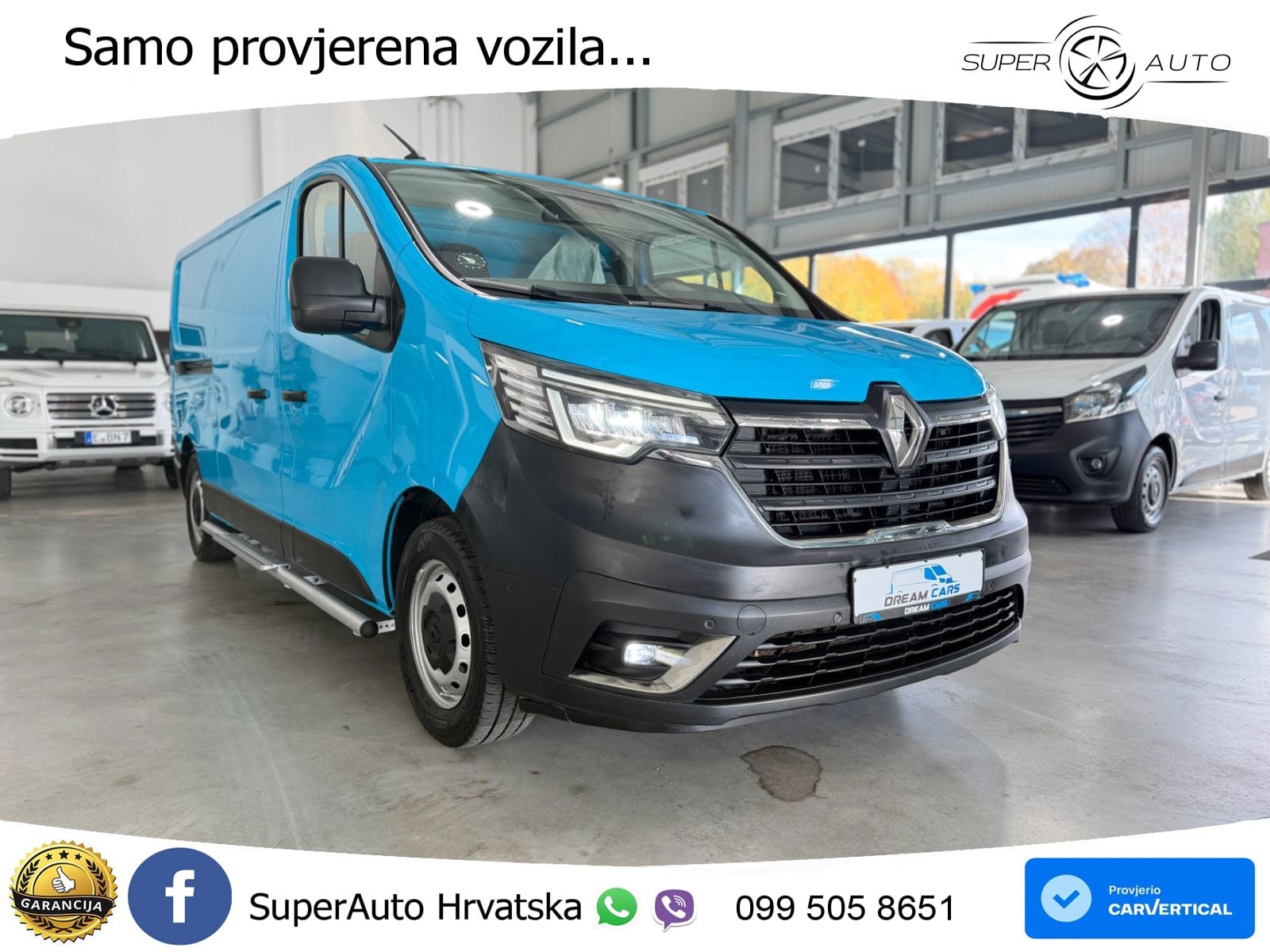 Renault Trafic Kasten L2H1*AUTOMATIK*KLIMA*TEMPOMAT*RCAM 150 KS