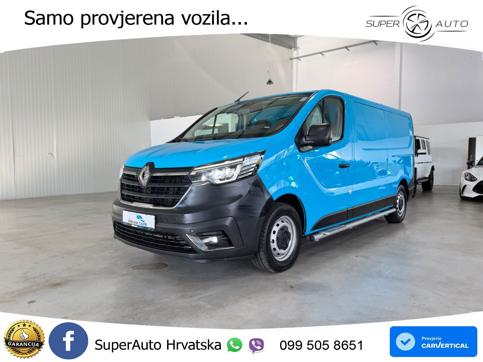 Renault Trafic Kasten L2H1*AUTOMATIK*KLIMA*TEMPOMAT*RCAM 150 KS