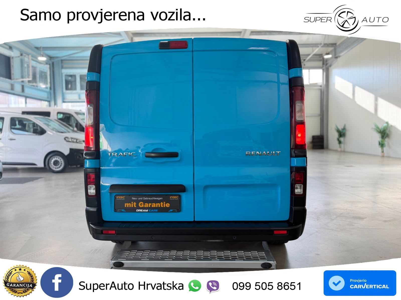 Renault Trafic Kasten L2H1*AUTOMATIK*KLIMA*TEMPOMAT*RCAM 150 KS