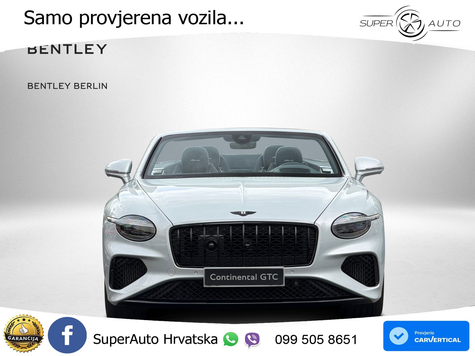 Bentley Continental GTC IV 4.0 V8 TFSi (680 KS) AWD DCT LED+GR SJED+ACC