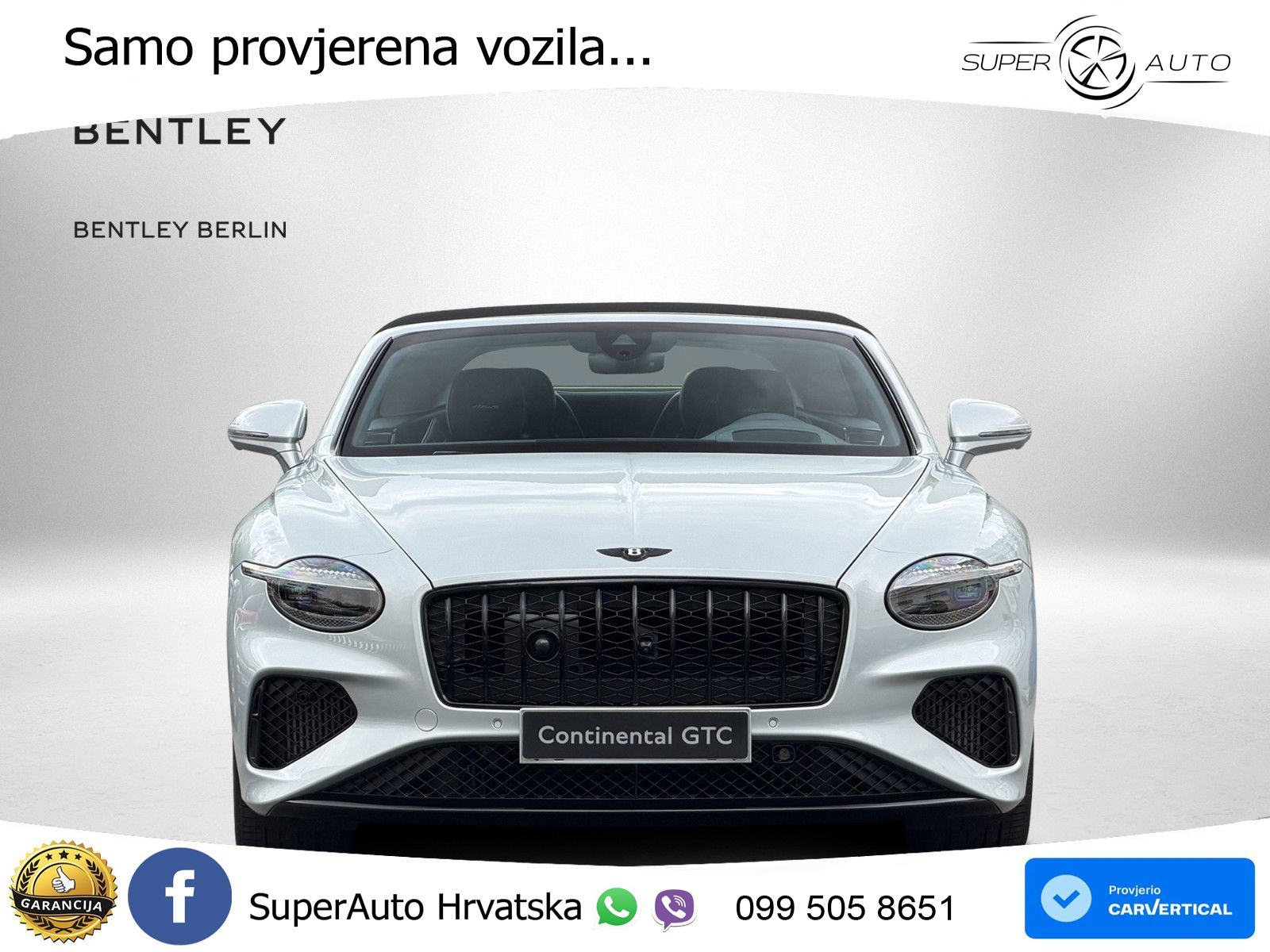 Bentley Continental GTC IV 4.0 V8 TFSi (680 KS) AWD DCT LED+GR SJED+ACC